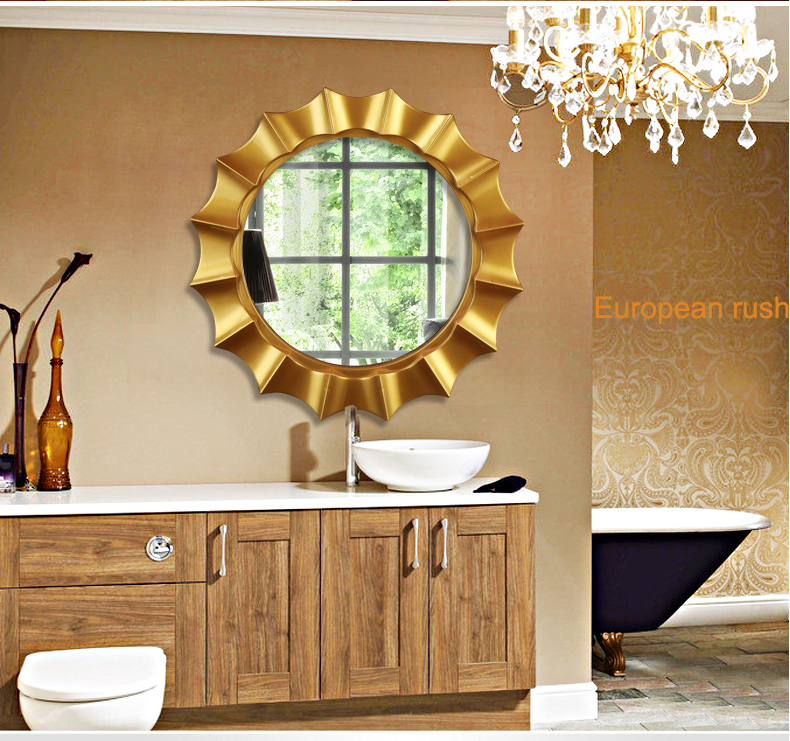 蒙娜丽莎卫生间防水浴室镜现代简约时尚洗手间镜子